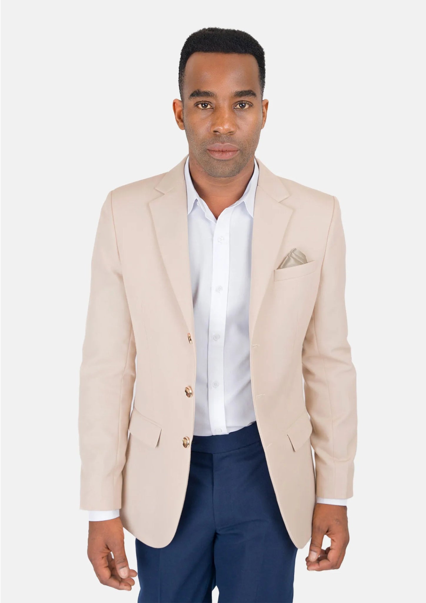 Prince Champagne Cotton Jacket