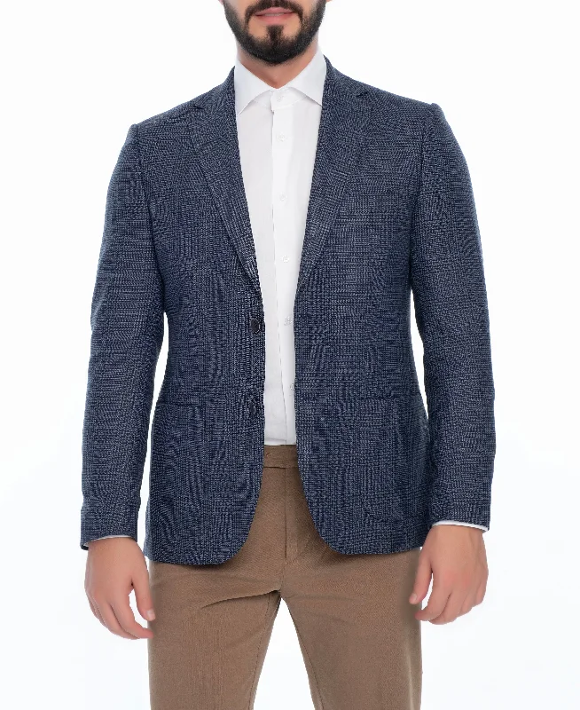 MERCI REGULAR FIT PLAID SPORT COAT