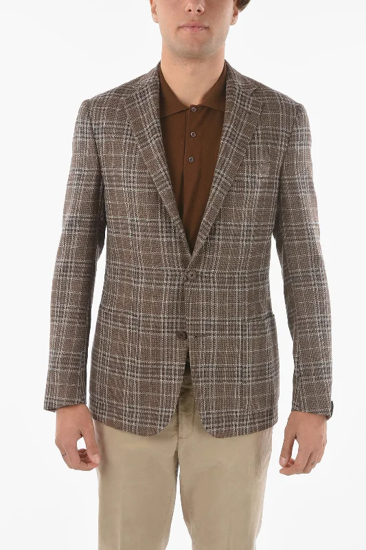 Corneliani Tweed Wool-blend GATE 2-button Blazer