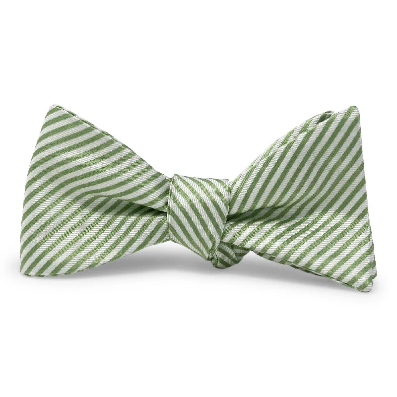 Signature Stripe: Bow Tie - Light Green