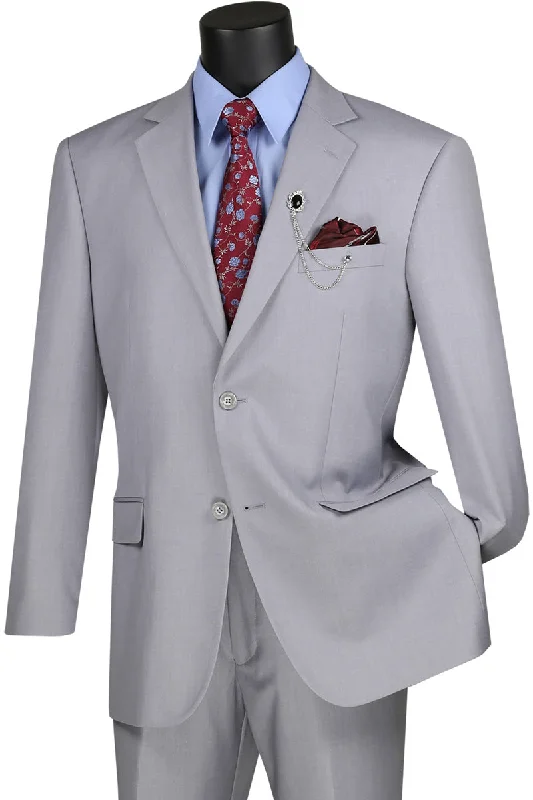 Nola Collection - Regular Fit 2 Piece in Light Gray