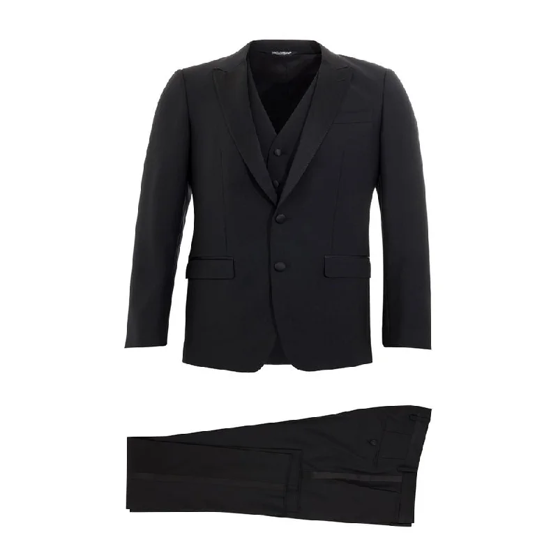 Dolce & Gabbana Elegant  Wool Men's Men's Suit