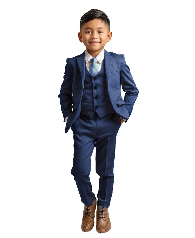 Zegarie Boys Suit Separate 2 Button Jacket - Navy