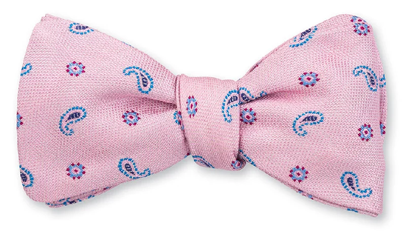 Pink Lancaster Neats Bow Tie - B5465