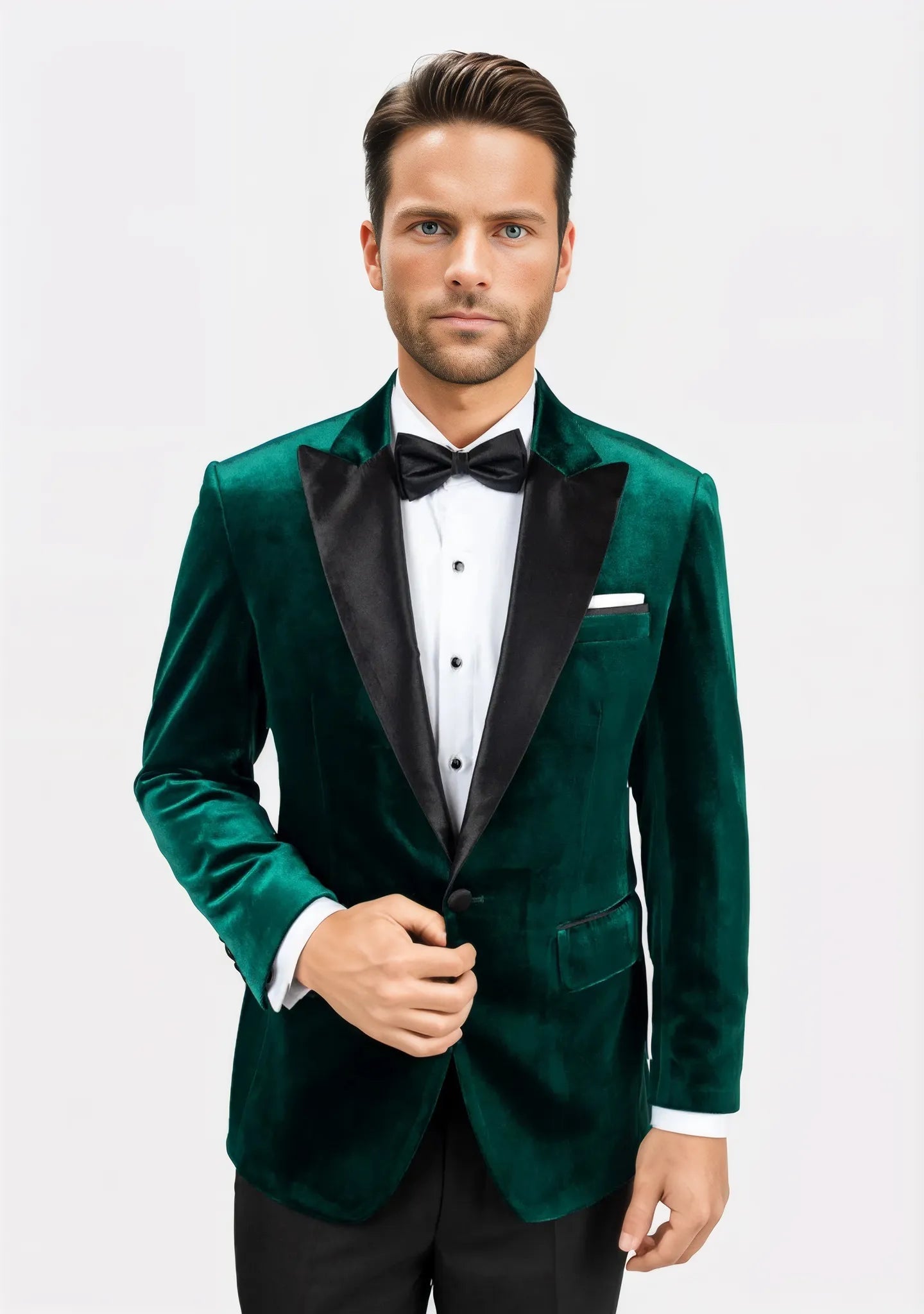 Emerald Green Velvet Tuxedo