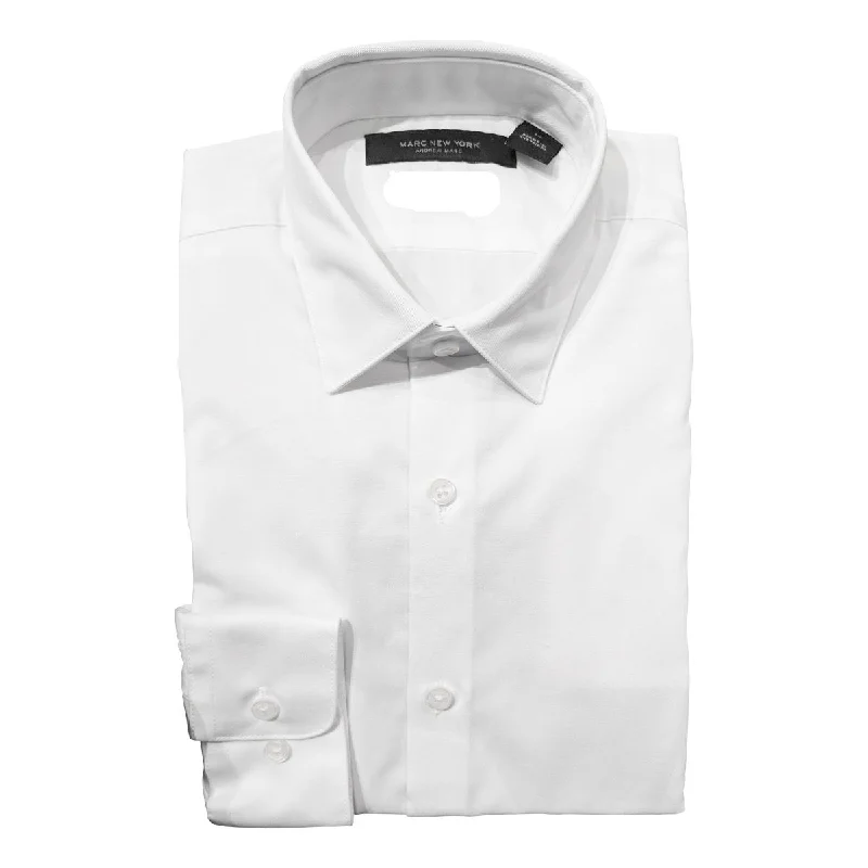 Marc New York Boys Husky White Dress Shirt