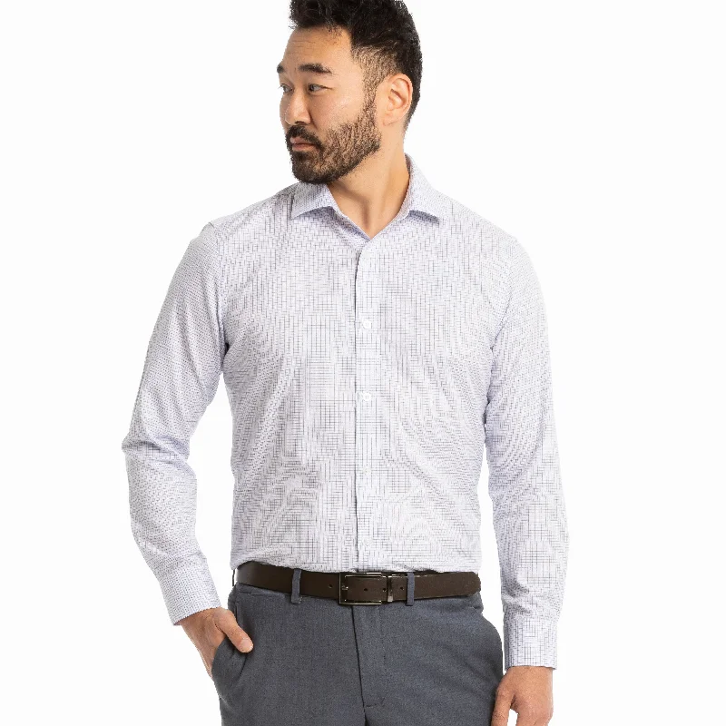 White Check Dress Shirt