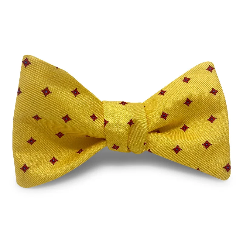 Square Foulard: Bow - Yellow