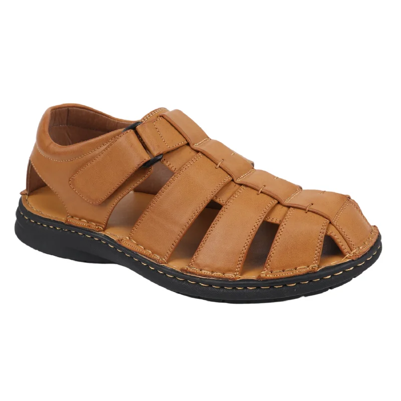 Men's Casual Brown Fisherman Sandals