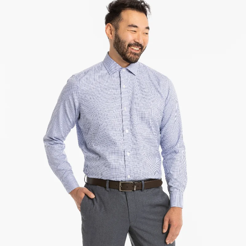 Blue Tattersall Dress Shirt