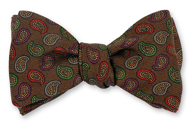 Brown Alexander Pine Bow Tie - B5592