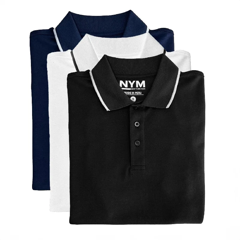 Pima Cotton Polo Shirt by NYM