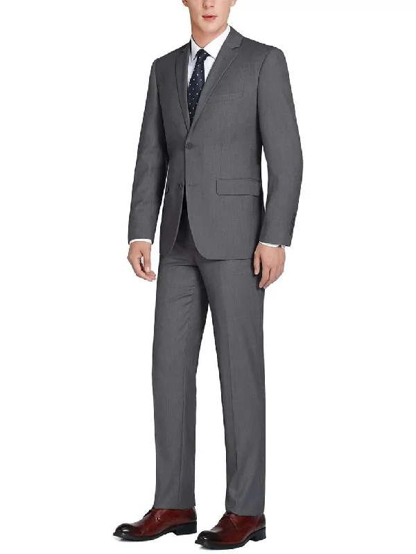 Men's Big & Tall 2-Piece Single Breasted Notch Lapel Suit