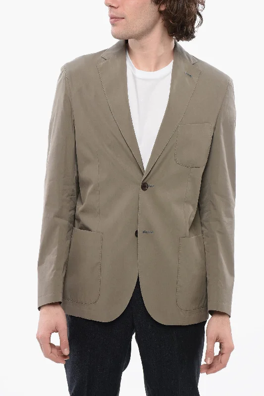 Corneliani Unlined Blazer With Patch Pocket