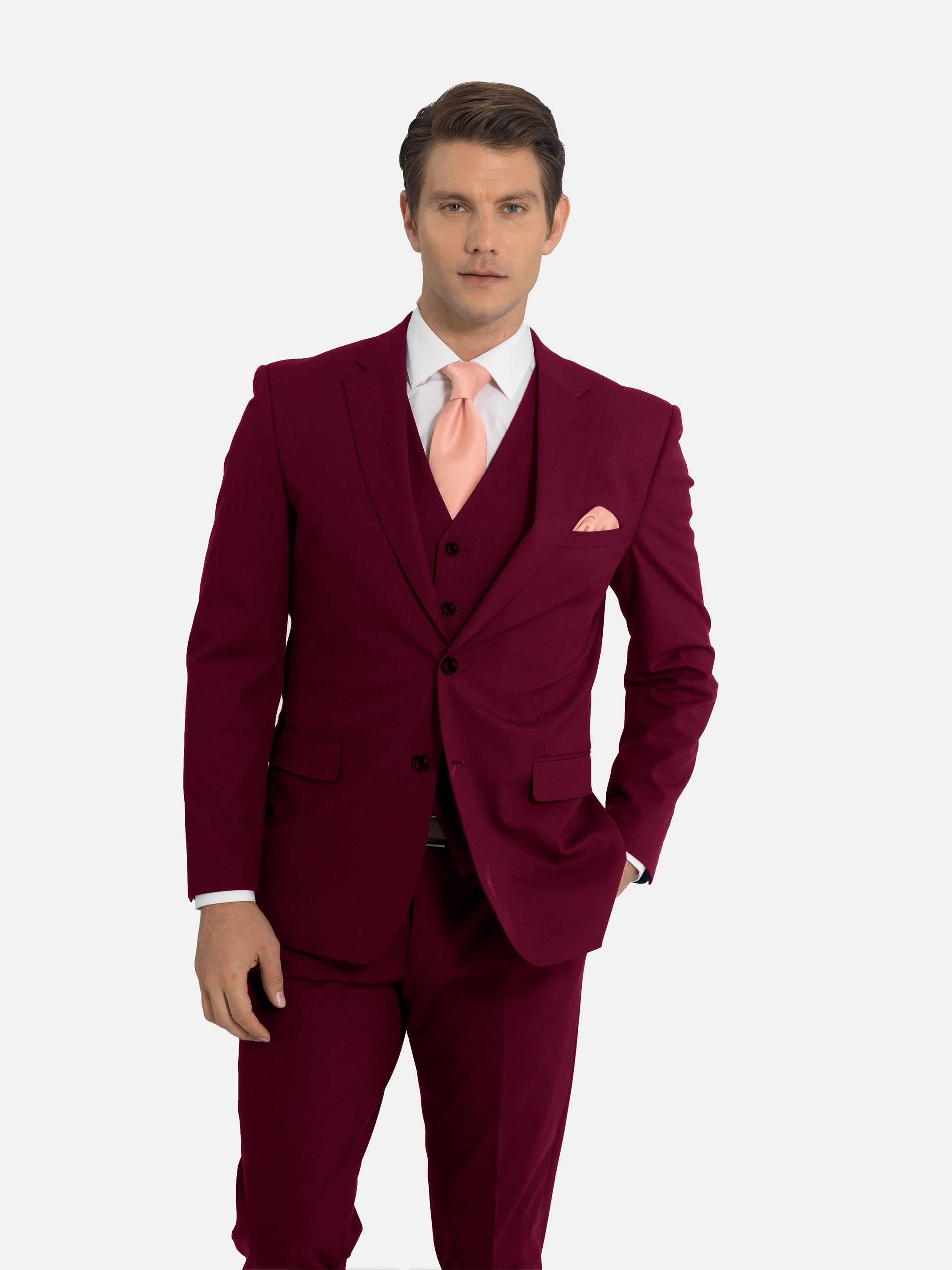 Burgundy Suit