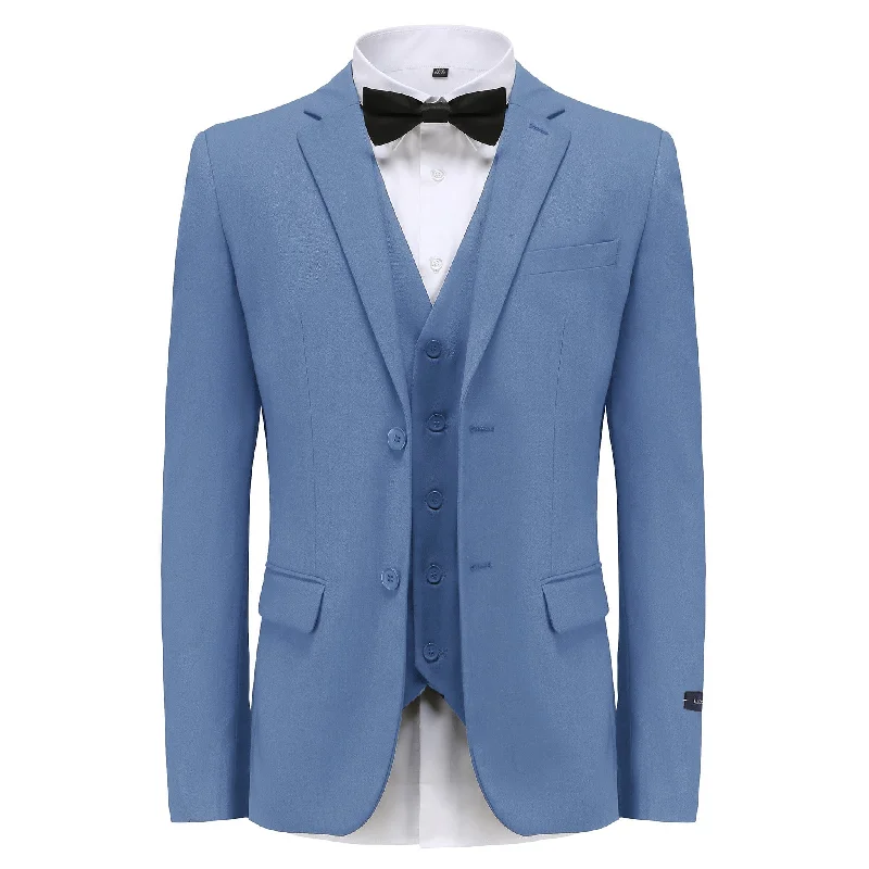 GINO VITALE SUIT/M30O/SLATE BLUE