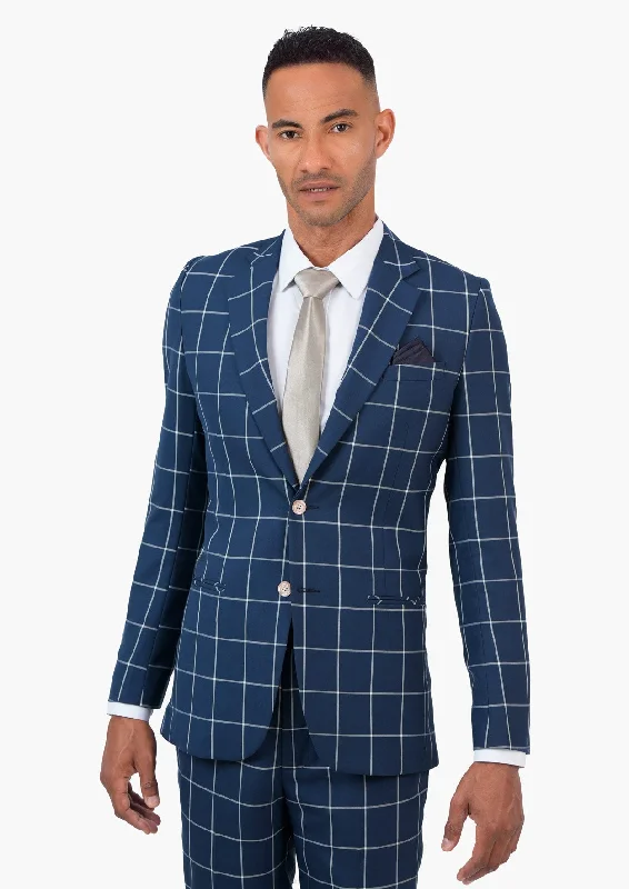 Astor Oxford Blue Windowpane Jacket